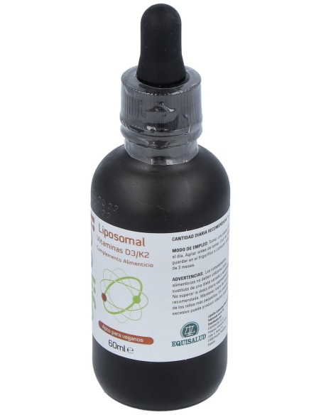 Liposomal Vitaminas D3/K2 60Ml. Lipolife