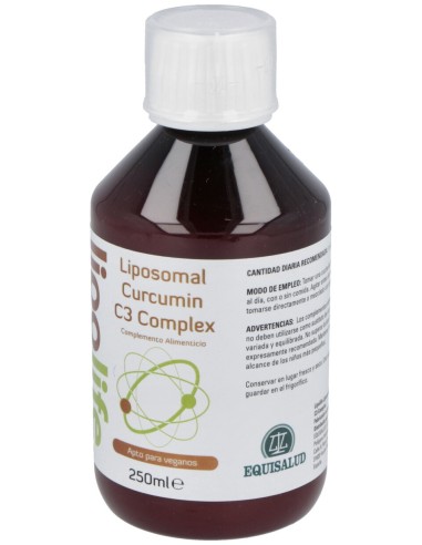 Liposomal Curcumin C3 Complex 250Ml. Lipolife