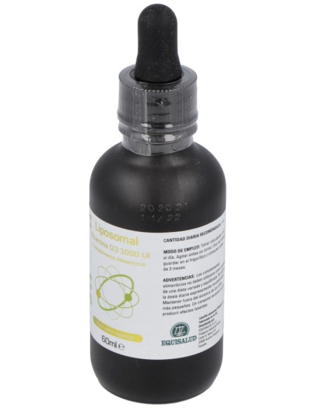 Liposomal Vitamina D3 1000Ui 60Ml. Lipolife