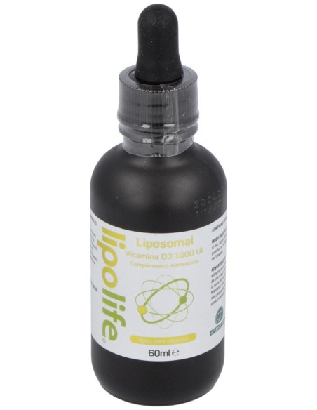 Liposomal Vitamina D3 1000Ui 60Ml. Lipolife