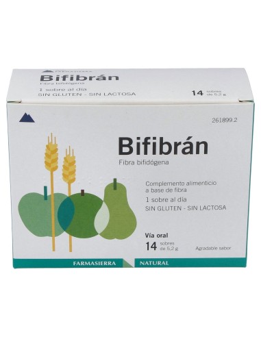 Bifibran Rico Fibra Bifidogena 14 Sobres