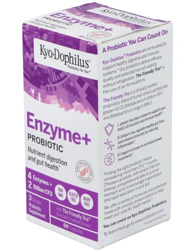 Kyo-Dophilus Con Enzimas 60Cap.
