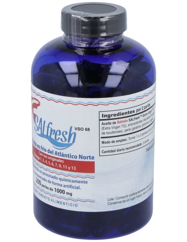 Salfresh Extra Virgen Omega 3 1000Mg 200 Perlas