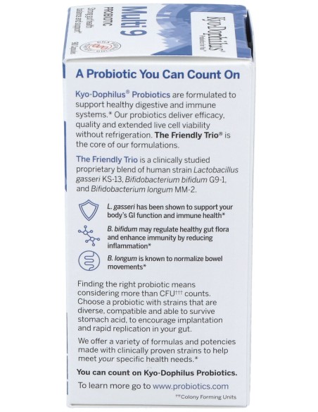 Kyo-Dophilus 9 Estirpes 90Cap.