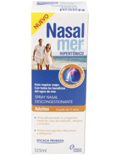 Nasalmer® Spray Nasal Hipertónico Adulto 125Ml