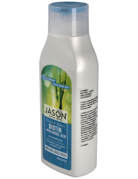 Champu Biotina + Acido Hialuronico 473Ml.