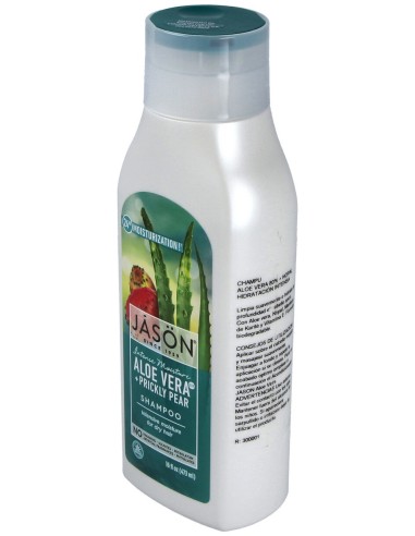 Champu Aloe Vera 80% + Nopal 473Ml.