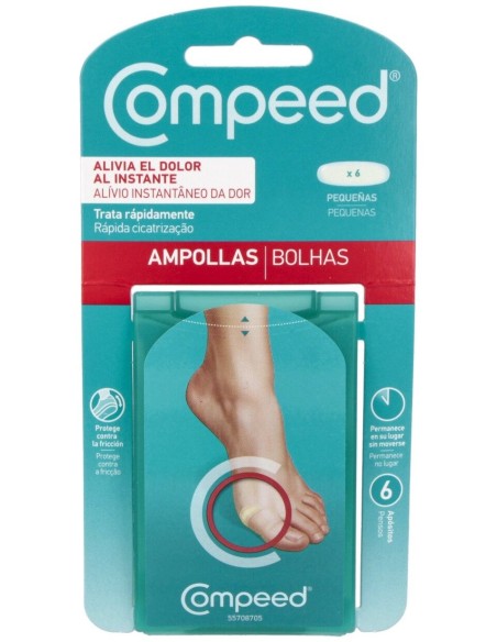 Compeed® Ampollas Pequeñas 6Uds