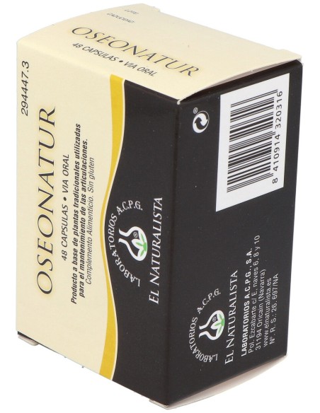 El Naturalista Oseonatur 48Cáps