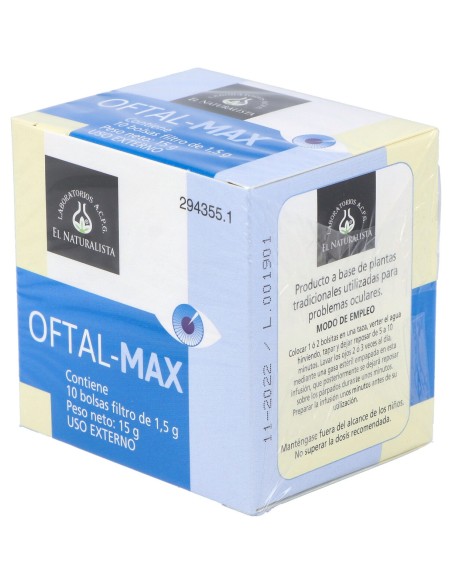 El Naturalista Oftal-Max 10 Bolsitas