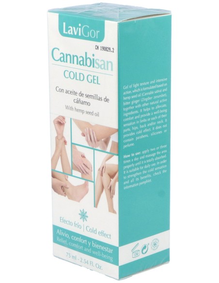 Lavigor Cannabisan Gold Gel 75Ml