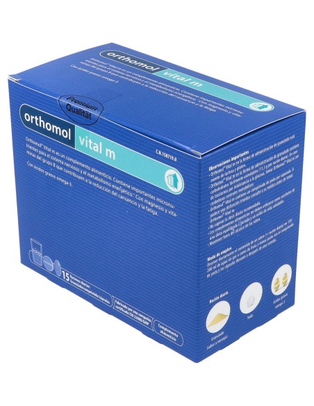 Orthomol Vital M Granulado 15 Sobres