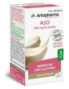 Ajo 45Arkocapsulas. Bio