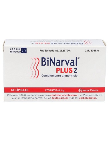Binarval Plus 760 Mg 60 Capsulas
