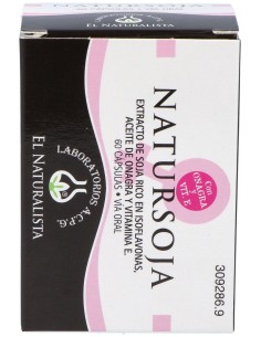 El Naturalista Natursoja Con Onagra 60Cáps