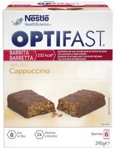 Optifast Capuchino 60 Gramos 6 Barritas