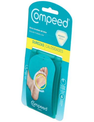 Compeed® Durezas Talla Mediana 6Uds