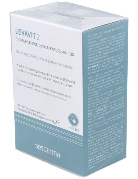 Sesderma Levavit-Z 60Cáps