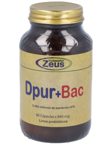 Zeus Dpur+Bac 90 Cápsulas