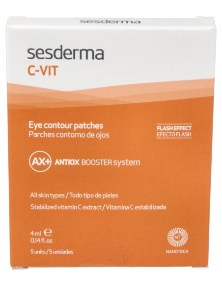 Sesderma C-Vit Parches Contorno De Ojos 5Uds