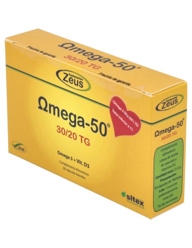 Zeus Omega-50 30/20 Tg 30 Cápsulas