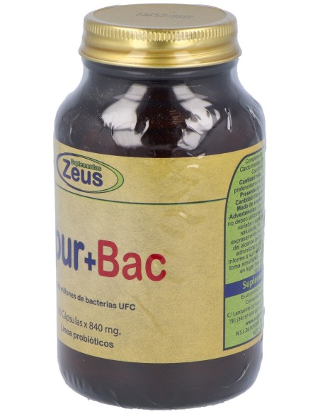Zeus Dpur+Bac 90 Cápsulas