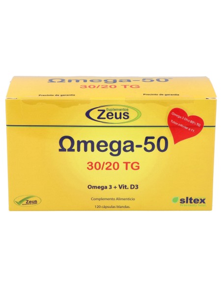 Zeus Omega-50 30/20 Tg 120 Cápsulas