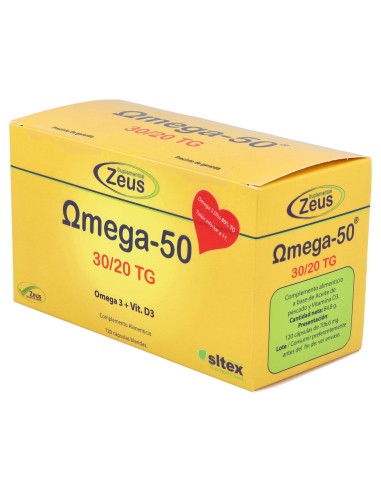 Zeus Omega-50 30/20 Tg 120 Cápsulas