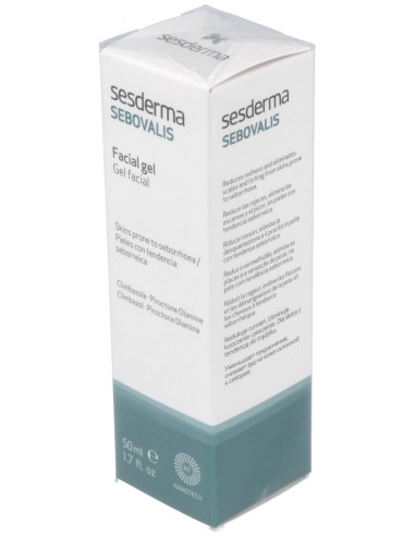 Sesderma Sebovalis Gel Facial 50Ml