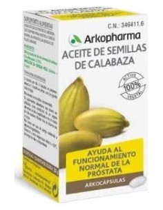 Aceite De Semillas De Calabaza 50Arkocapsulas.Bio