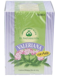 El Naturalista Valeriana Con Anis 20 Infusiones