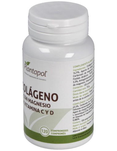 Plantapol Colageno Con Magnesio Y Vitamina Cy D...