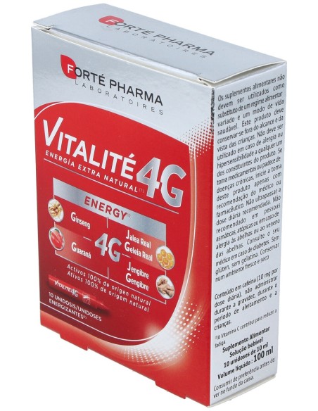 Vitalite 4 G Energy 10Unidosis