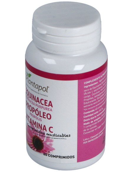 Plantapol Equinacea Propoleo Vitamina C 60 Comprimidos
