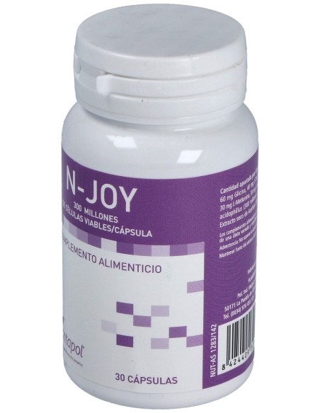 Plantapol N-Joy 300 Millones De Celulas Viables/Capsula 30 Capsu