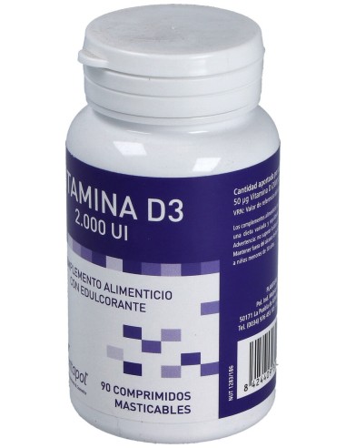 Plantapol Vitamina D3-2000 Ui 90Comp