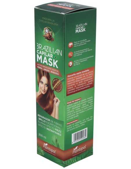 Brazilian Capilar Mask Mascarilla Brasileña 200Ml.