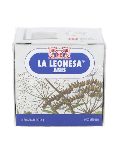 Manasul Anis Verde La Leonesa 10 Infusiones