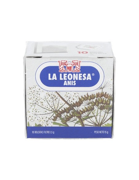 Manasul Anis Verde La Leonesa 10 Infusiones