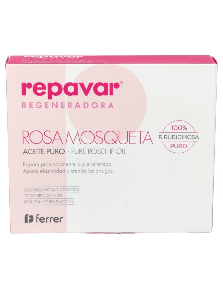 Repavar Aceite Puro De Rosa Mosqueta 15Ml
