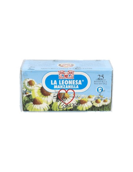Laleonesa® Manzanilla Infusión 25 Filtros