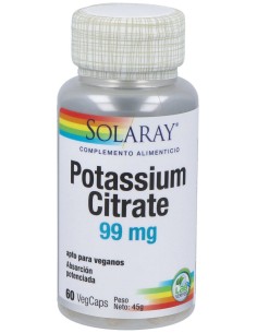 Potasio Citrato 99Mg. 60Cap.
