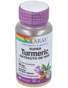 Solaray Super Turmeric 30Caps