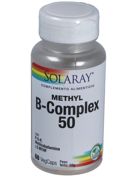 Methyl B-Complex 50 (Coenzima) 60Cap.