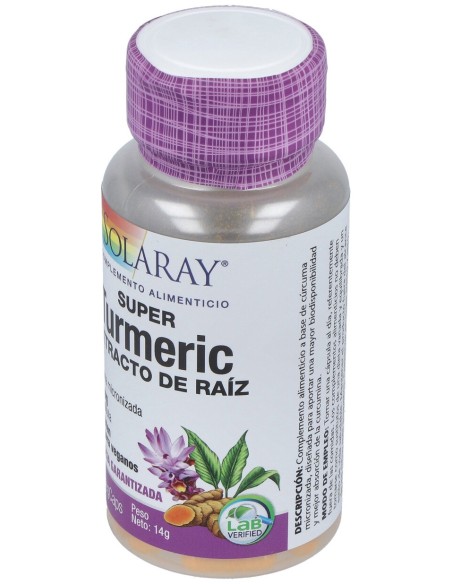 Solaray Super Turmeric 30Caps