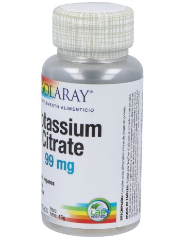 Potasio Citrato 99Mg. 60Cap.