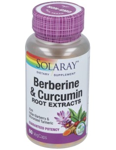 Berberine - Curcuma 600Mg. 60Cap.