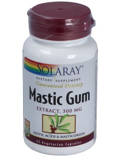 Solaray Mastic Gum 500Mg 45Caps
