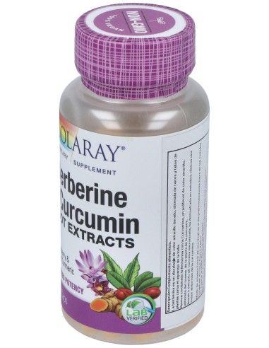 Berberine - Curcuma 600Mg. 60Cap.