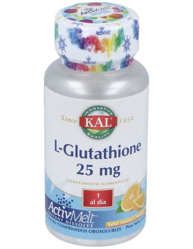 L-Glutation 25Mg. 90Comp.Sublinguales